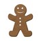 CookieCutter.com Large Gingerbread Man Cookie Cutter 5.5 in with Sturdy Brace, Made in the USA